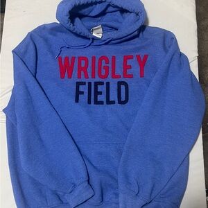 Wrigley Field Blue Hoodie for Men